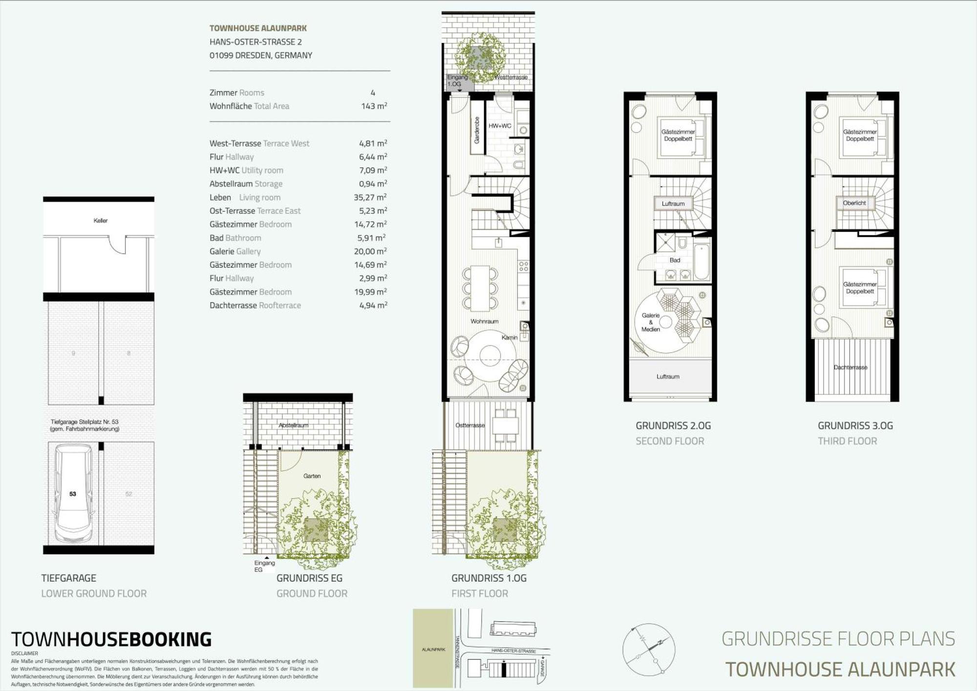 Townhouse Alaunpark Villa Dresden Bagian luar foto