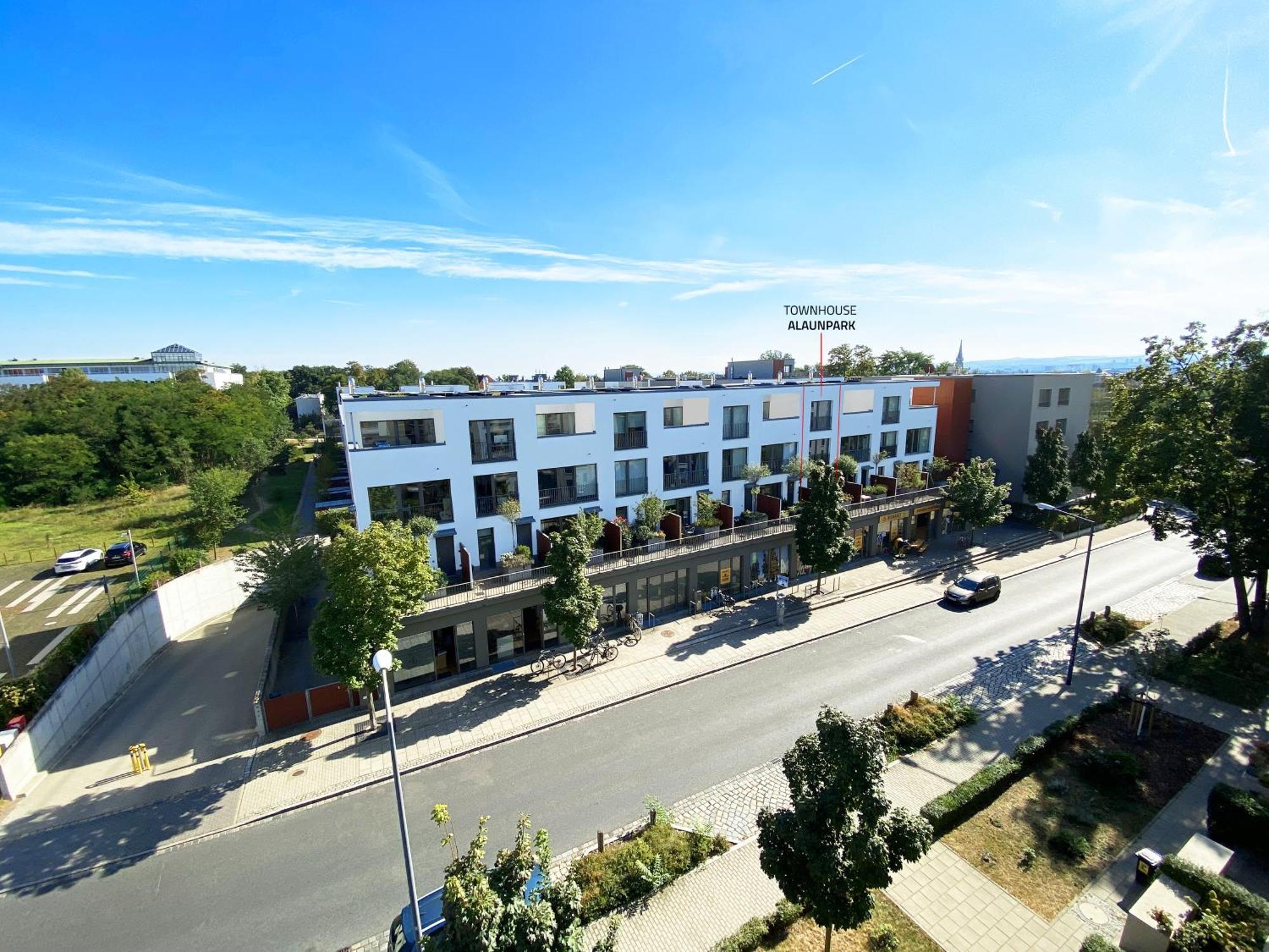 Townhouse Alaunpark Villa Dresden Bagian luar foto