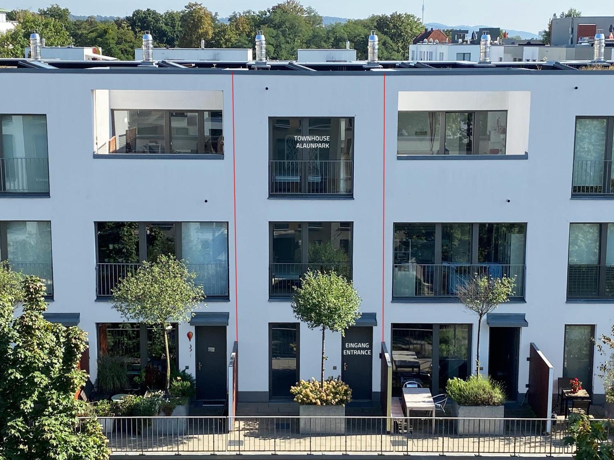 Townhouse Alaunpark Villa Dresden Bagian luar foto